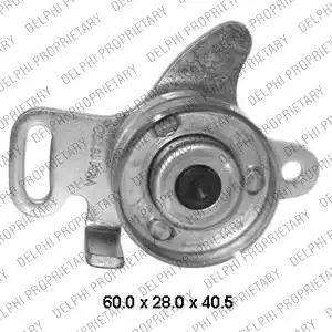 Delphi KDB131 - Комплект зубчатого ремня ГРМ abcparts.ee