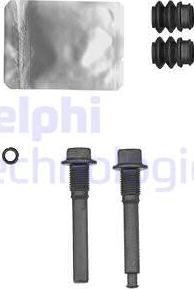 Delphi KS1058 - Комплект направляющей гильзы, тормозной поршень abcparts.ee
