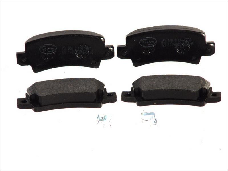 Delphi LP1864 - Тормозные колодки, дисковые, комплект abcparts.ee