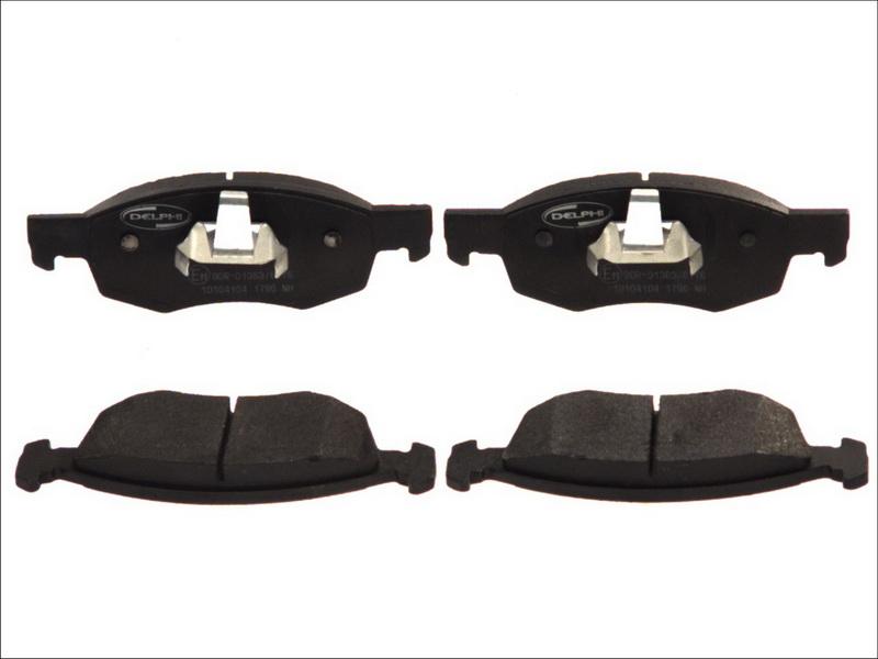 Delphi LP1796 - Тормозные колодки, дисковые, комплект abcparts.ee