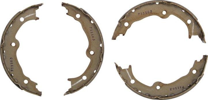 Delphi LS2130 - Комплект тормозных колодок, барабанные abcparts.ee