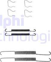 Delphi LY1049 - Комплектующие, барабанный тормозной механизм abcparts.ee