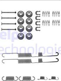 Delphi LY1141 - Комплектующие, барабанный тормозной механизм abcparts.ee