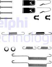 Delphi LY1173 - Комплектующие, барабанный тормозной механизм abcparts.ee