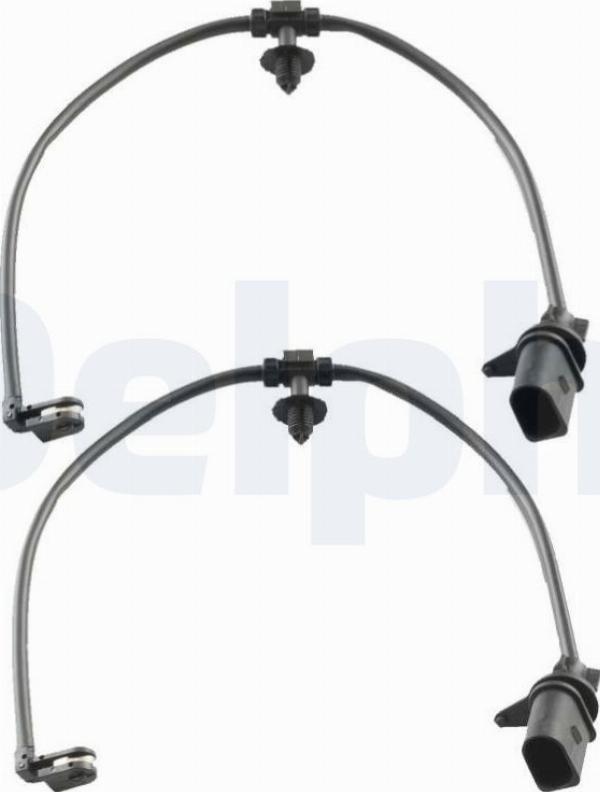 Delphi LZ0406 - Сигнализатор, износ тормозных колодок abcparts.ee