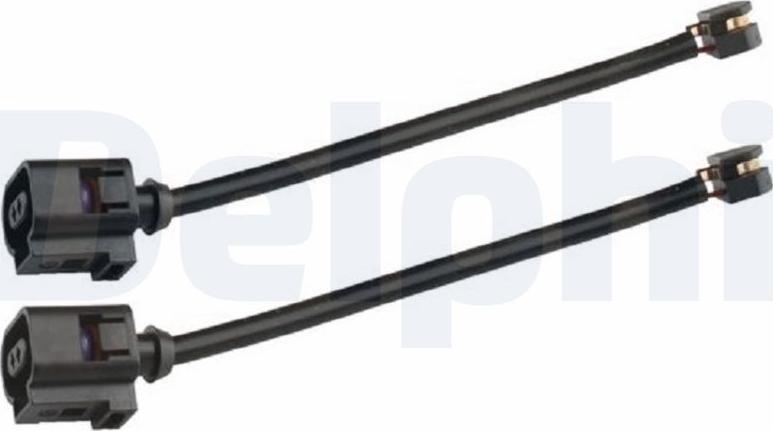 Delphi LZ0384 - Сигнализатор, износ тормозных колодок abcparts.ee