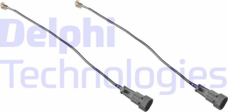 Delphi LZ0246 - Сигнализатор, износ тормозных колодок abcparts.ee