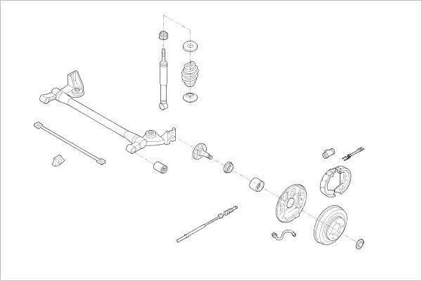 Delphi OE-OPEL-000014910-R - Подвеска колеса abcparts.ee