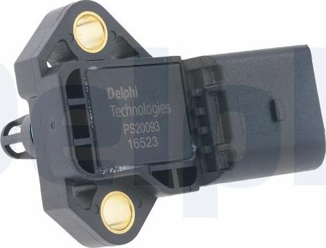 Delphi PS20093-12B1 - Датчик, давление во впускной трубе abcparts.ee
