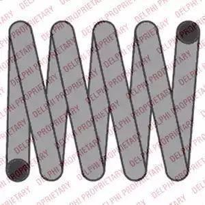 Delphi SC10100 - Пружина ходовой части abcparts.ee