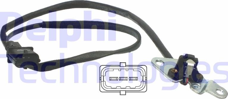 Delphi SS11004 - Датчик положения Распредвала abcparts.ee
