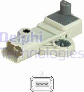 Delphi SS11332 - Датчик положения Коленвала, RPM abcparts.ee