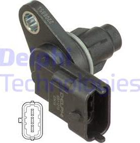 Delphi SS11215 - Датчик положения Распредвала abcparts.ee