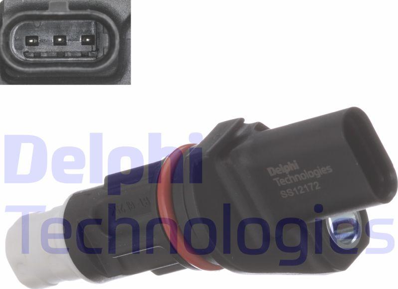 Delphi SS12172-11B1 - Датчик положения Коленвала, RPM abcparts.ee