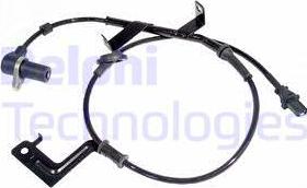 Delphi SS20189 - ABS датчик, частота вращения колеса abcparts.ee