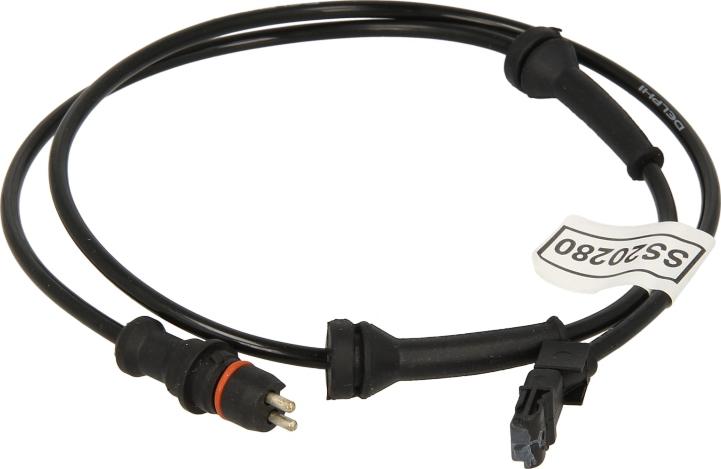 Delphi SS20280 - ABS датчик, частота вращения колеса abcparts.ee