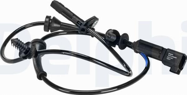 Delphi SS21567-12B1 - ABS датчик, частота вращения колеса abcparts.ee