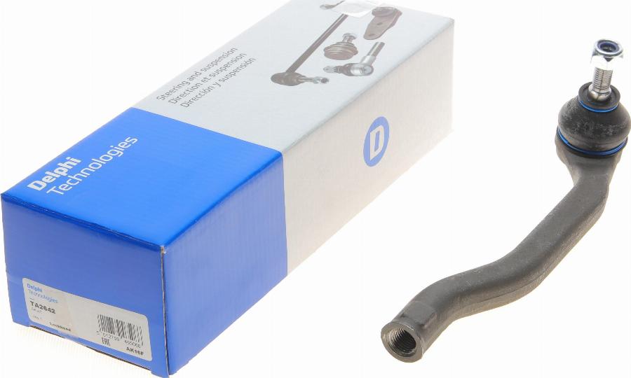 Delphi TA2642 - Наконечник рулевой тяги, шарнир abcparts.ee