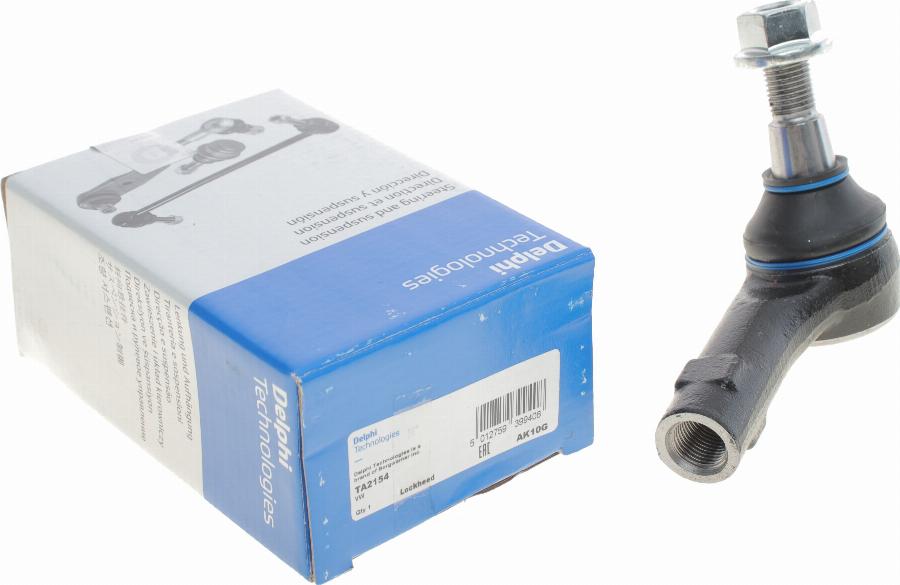 Delphi TA2154 - Наконечник рулевой тяги, шарнир abcparts.ee