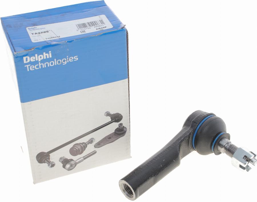 Delphi TA2785 - Наконечник рулевой тяги, шарнир abcparts.ee