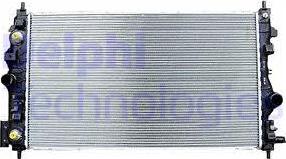 Delphi TSP0524049 - Радиатор, охлаждение двигателя abcparts.ee