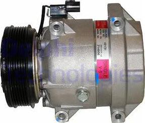 Delphi TSP0155880 - Компрессор кондиционера abcparts.ee