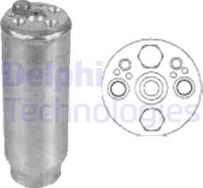 Delphi TSP0175245 - Осушитель, кондиционер abcparts.ee