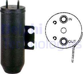 Delphi TSP0175288 - Осушитель, кондиционер abcparts.ee