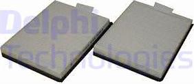 Delphi TSP0325038 - Фильтр воздуха в салоне abcparts.ee
