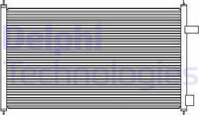 Delphi TSP0225492 - Конденсатор кондиционера abcparts.ee