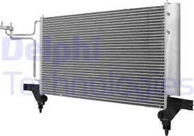 Delphi TSP0225458 - Конденсатор кондиционера abcparts.ee