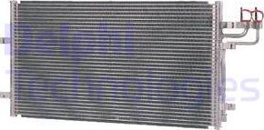 Delphi TSP0225520 - Конденсатор кондиционера abcparts.ee