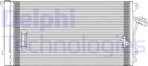 Delphi TSP0225618 - Конденсатор кондиционера abcparts.ee