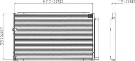 Denso A477-A324 - Конденсатор кондиционера abcparts.ee