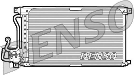 Denso DCN10010 - Конденсатор кондиционера abcparts.ee