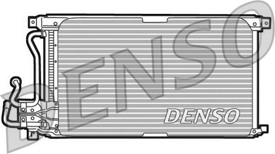 Denso DCN10011 - Конденсатор кондиционера abcparts.ee