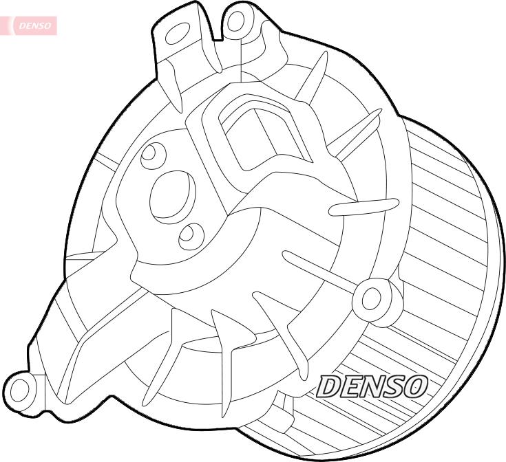 Denso DEA12003 - Вентилятор салона abcparts.ee