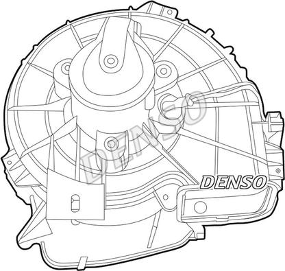 Denso DEA20004 - Вентилятор салона abcparts.ee