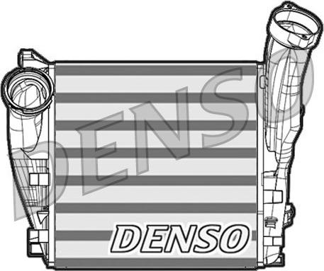 Denso DIT28011 - Интеркулер, теплообменник турбины abcparts.ee