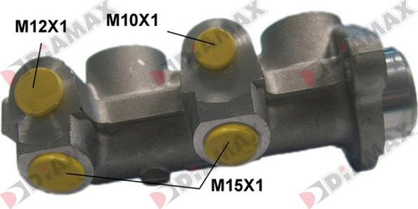 Diamax N04276 - Главный тормозной цилиндр abcparts.ee