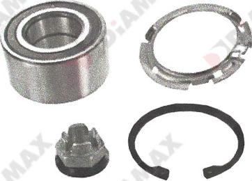 Diamax R1053K - Комплект подшипника, ступицы колеса abcparts.ee