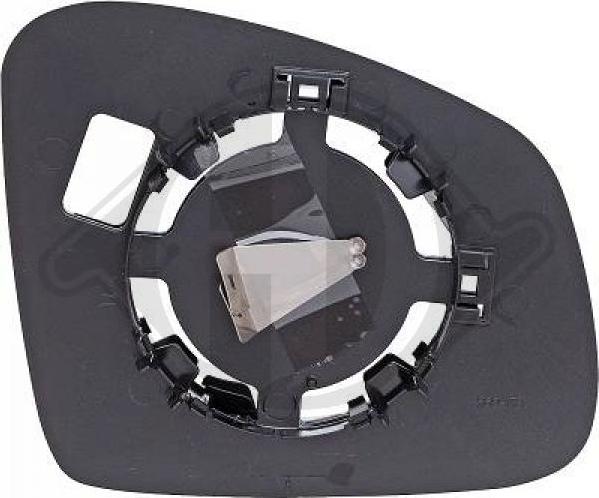 Diederichs 4483027 - Зеркальное стекло, наружное зеркало abcparts.ee