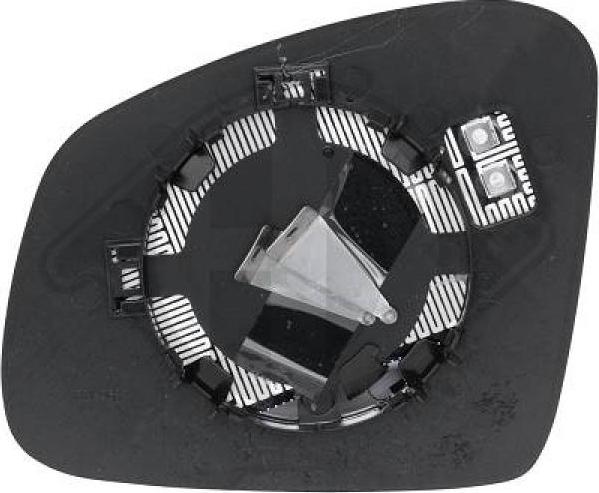 Diederichs 4483126 - Зеркальное стекло, наружное зеркало abcparts.ee