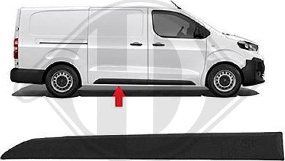 Diederichs 4098224 - Облицовка / защитная накладка, дверь abcparts.ee