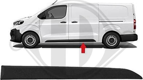 Diederichs 4098225 - Облицовка / защитная накладка, дверь abcparts.ee