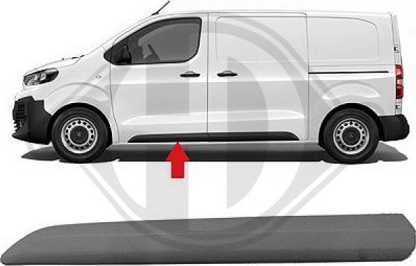 Diederichs 4098221 - Облицовка / защитная накладка, дверь abcparts.ee