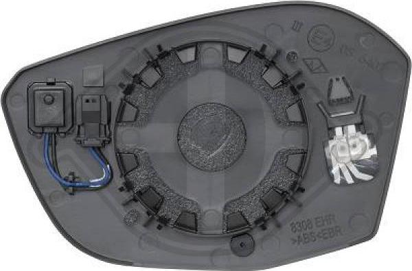 Diederichs 4237228 - Зеркальное стекло, наружное зеркало abcparts.ee