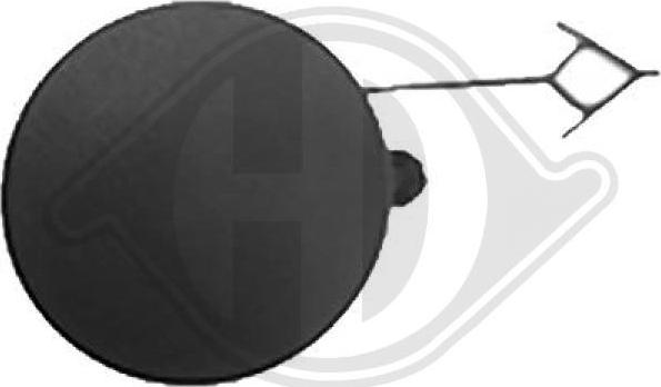 Diederichs 1457154 - Заслонка, буксирный крюк abcparts.ee