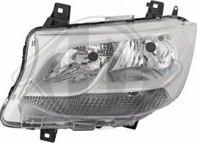 Diederichs 1664981 - Основная фара abcparts.ee