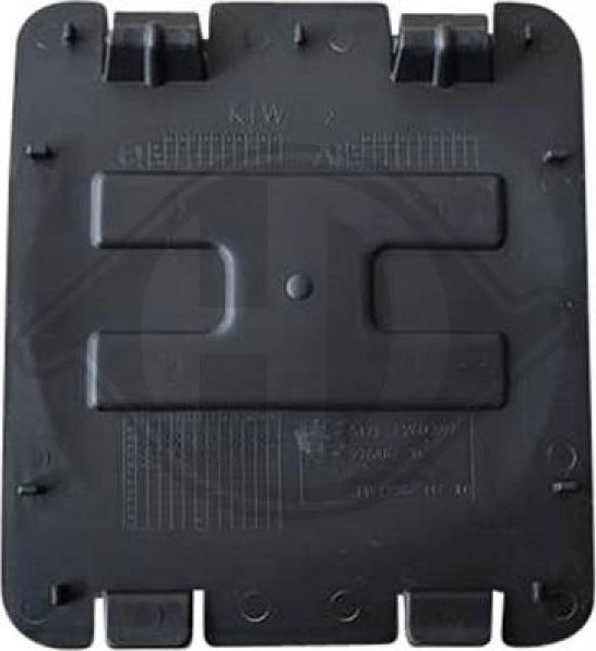 Diederichs 1281110 - Обшивка колесной ниши abcparts.ee